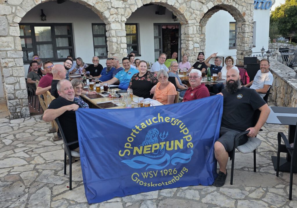 Der Tauchsommer ging in Verlängerung: Die Sporttaucher Neptun des WSV 1926 Großkrotzenburg unterwegs in Istrien